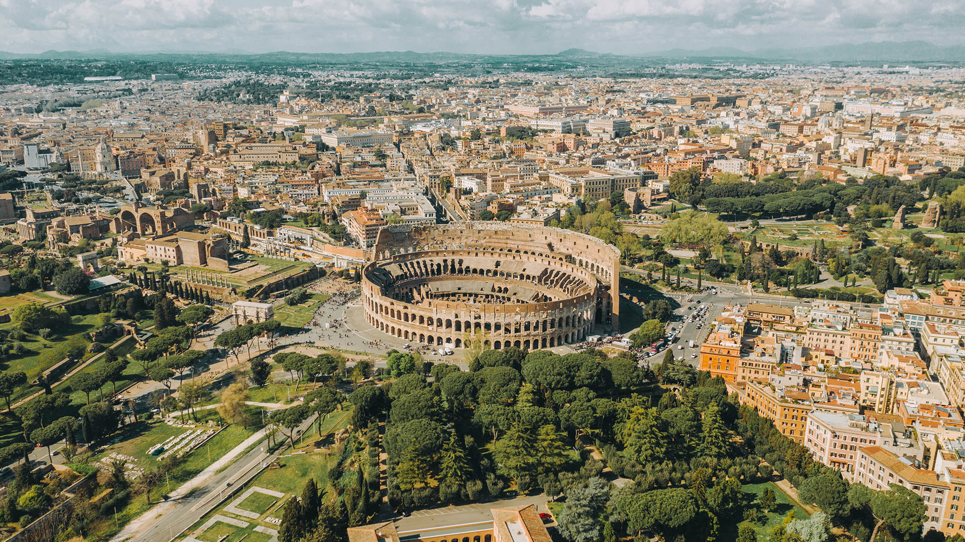 Aerial-View-of-Colosseum